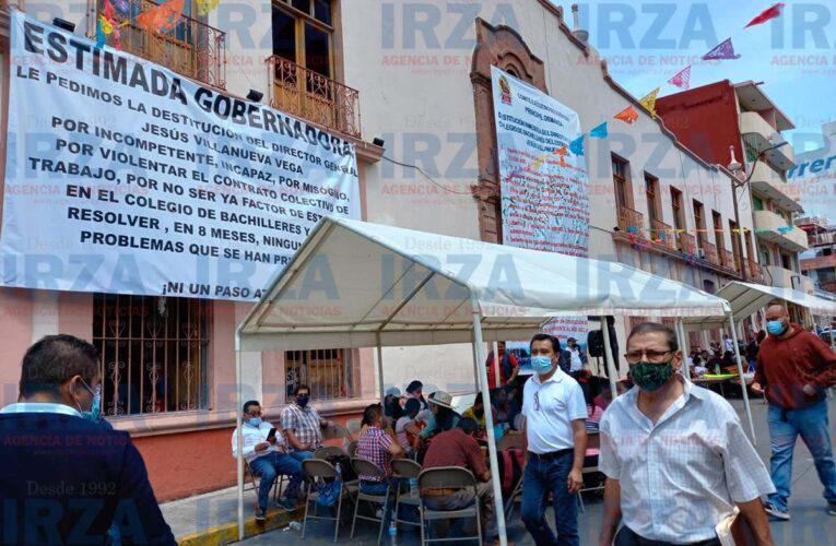 En Guerrero… Sigue el conflicto en el COBACH; exigen la destitución del director, Jesús Villanueva