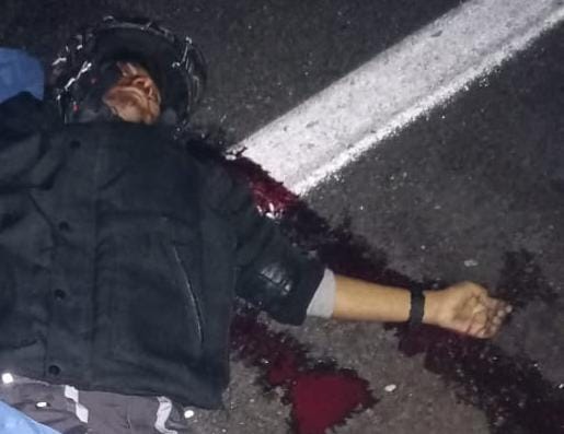 En Zumpango del Río… Muere trabajador de Media Luna tras chocar su motocicleta contra una vaca