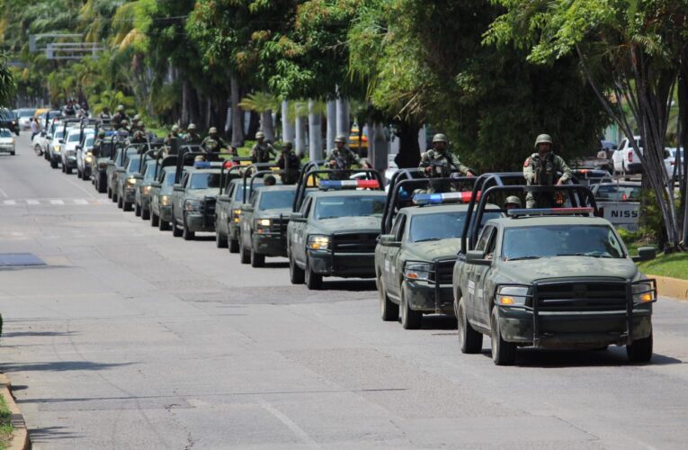 Acapulco… Ante la ola de violencia, llegan 360 militares y 60 de la Guardia Nacional