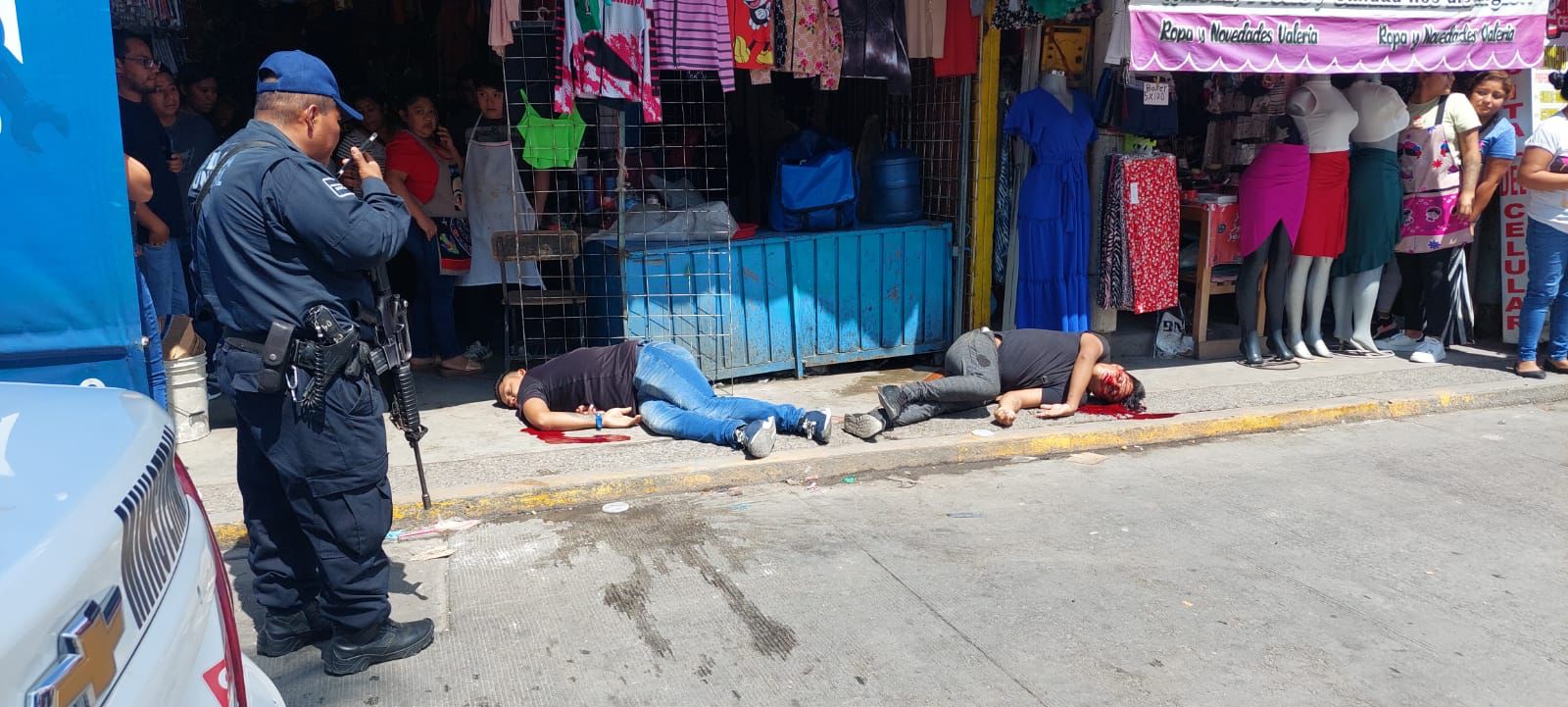 En Chilpancingo… Falleció uno de los dos jóvenes atacados a balazos afuera del mercado Baltazar R. Leyva